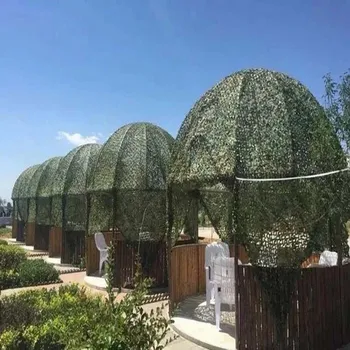 

Camo Net Woodland Camouflage Jungle Leaves With Hang Rope For Car Shade Cover Hunting Camping SAL99