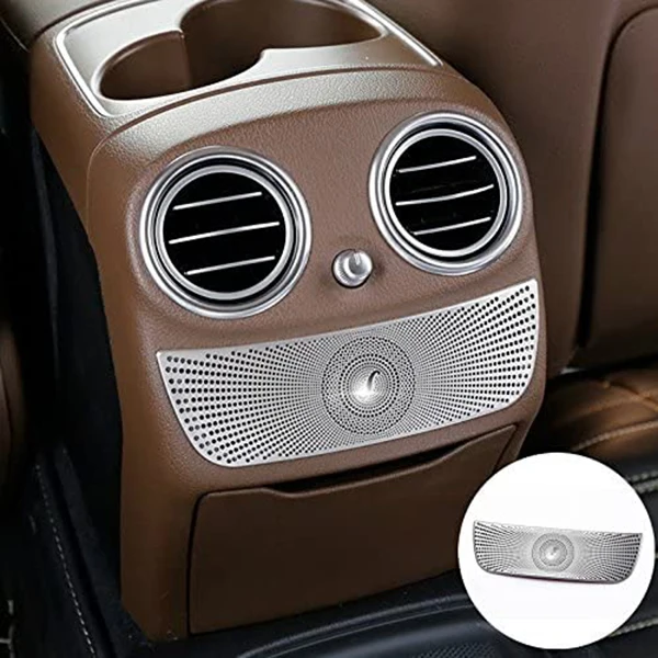 Car Rear Exhaust Vent Speaker Horn Cover Decorative for Mercedes-Benz C-Class E-Class GlC W205 W213 X253 | Автомобили и мотоциклы