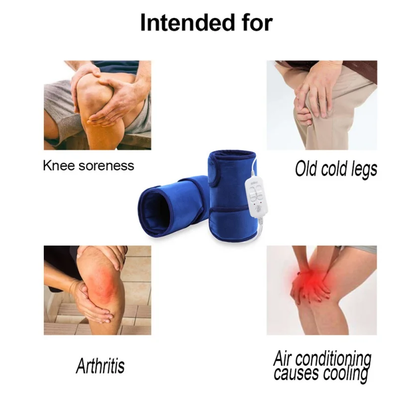 Heated Pain Knee Brace Heating Modes Thermotherapy Heating Pad For Relief Arthritis Recovery knee brace support Therapy Knee