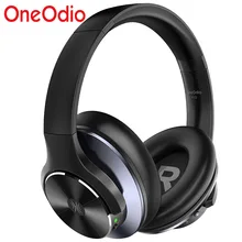 OneOdio Original A10 Erweiterte Aktive Noise Cancelling Bluetooth Kopfhörer mit Super Tiefe Bass Schnelle Ladung 40H Spielzeit