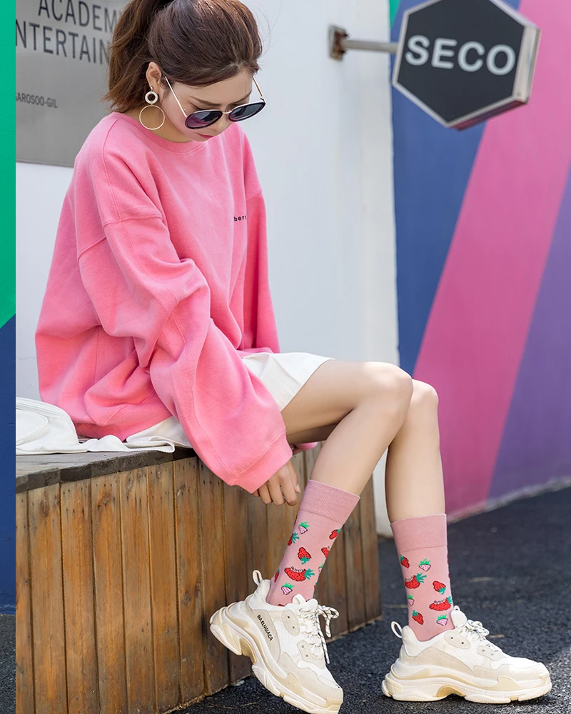 Новейшие Модные уличные хип-хоп носки для мужчин и женщин в трубке модные носки скейтборд креативный 5 пар пакет почты