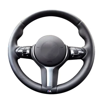 

Car Steering Wheel Braid For BMW F87 M2 F80 M3 F82 M4 2 M5 F12 F13 M6 F85 X5 M F86 X6 M F33 F30 M Sport /custom Steering Cover