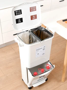 

Trash Can Foldable Litter Bin Garbage Bags Home Garden Garbage Bag Recycle Bin Poubelle De Cuisine Waste Container BA60LJ