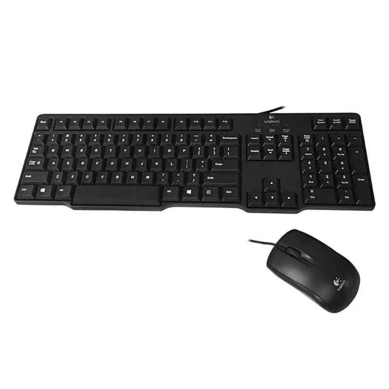 Проводная клавиатура, мышь, комбинированный набор, клавиатура PS2, USB мышь, аксессуары для компьютера