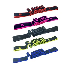 Тяговый ремень для йоги, эластичный латексный пояс из полиэстера для латинских танцев, растягивающаяся лента-петля, спортзал для йоги и пилатеса, фитнес-упражнения, Эспандеры