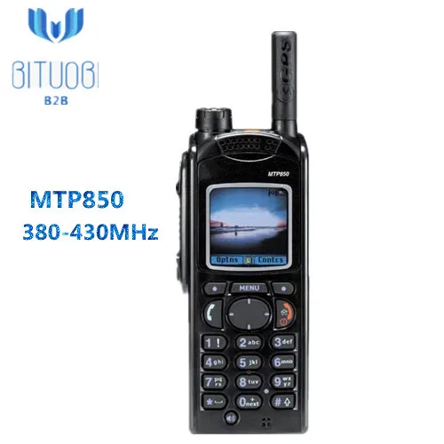 MTP850 Tetra портативное радио 380-430 МГц рация с 25 каналами Встроенный gps приемник Tea1 Tea2 Tea3 цветной дисплей - Цвет: 380-430MHz