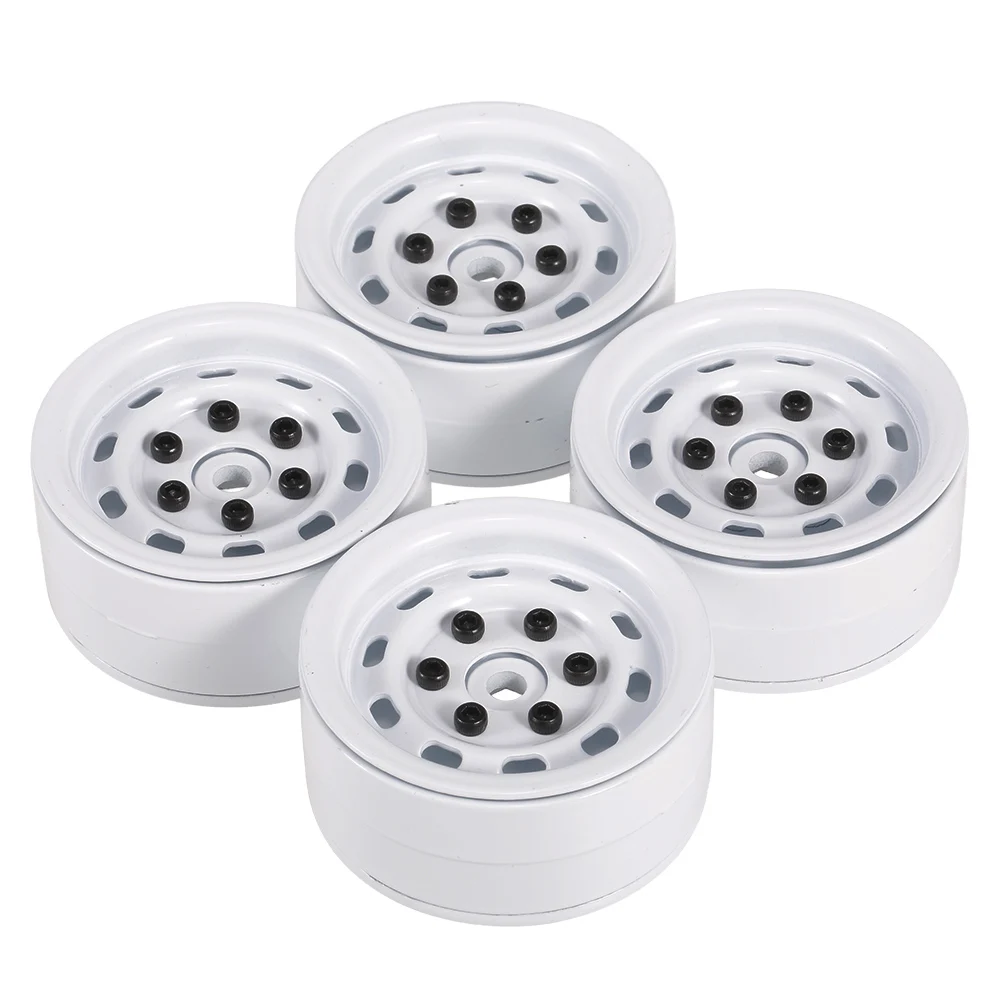 

4pc AX-618WH 1.9inch Metal Wheel Hub Rim Set for Axial SCX10 RC4WD D90 1/10 RC Rock Crawler Car