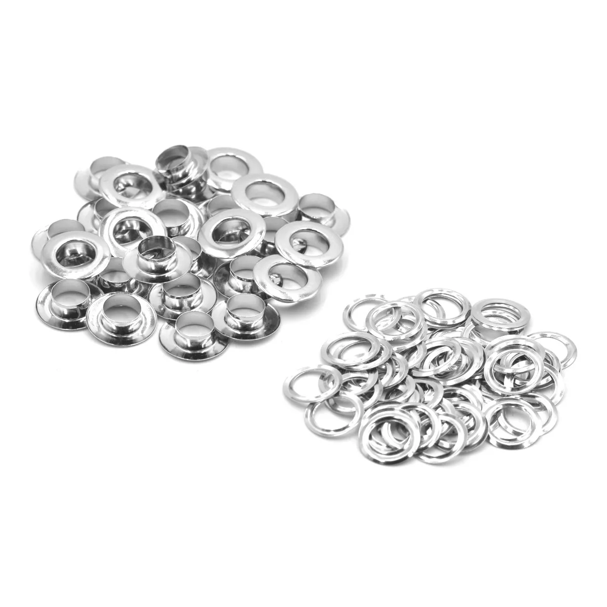 Brass Flat Face Grommet Eyelet With Washer Leather Craft Shoes Belt Cap 4mm 5mm 6mm 8mm 10mm 12mm