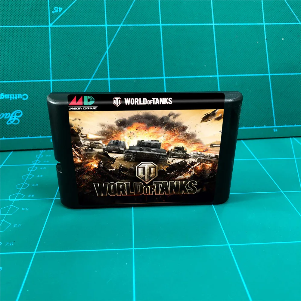 Картридж для игр World Of Tank 16 бит MD консоли MegaDrive Genesis | Электроника