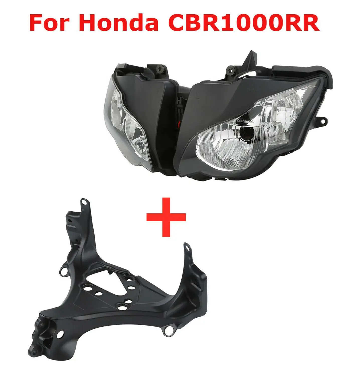 Мотоцикл спереди головной светильник и обтекатель Stay кронштейн для Honda CBR1000RR 2008