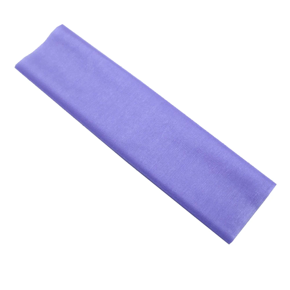 500cm Sheer Tulle Wedding Gauze Chair Curtain Table Runner Room Car Party Decor Solid color tulle, super lovely and beautiful - Цвет: Light Purple