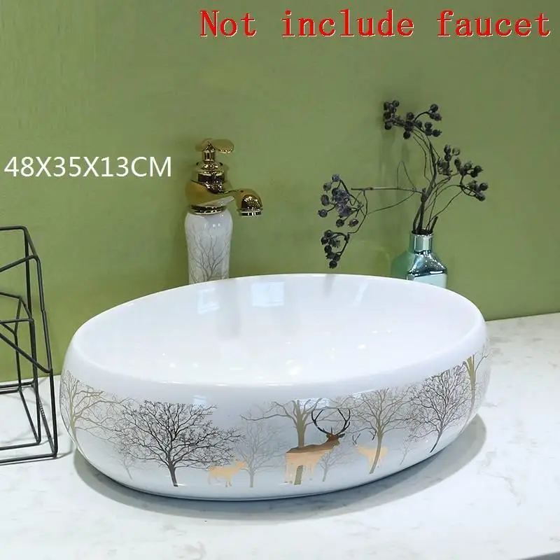 Version O Waschbecken чаша бассейна Umywalka Waschtisch Lavatorio собре Encimera мягкая де Куба Banheiro раковина для ванной Lavabo умывальник - Цвет: Version O