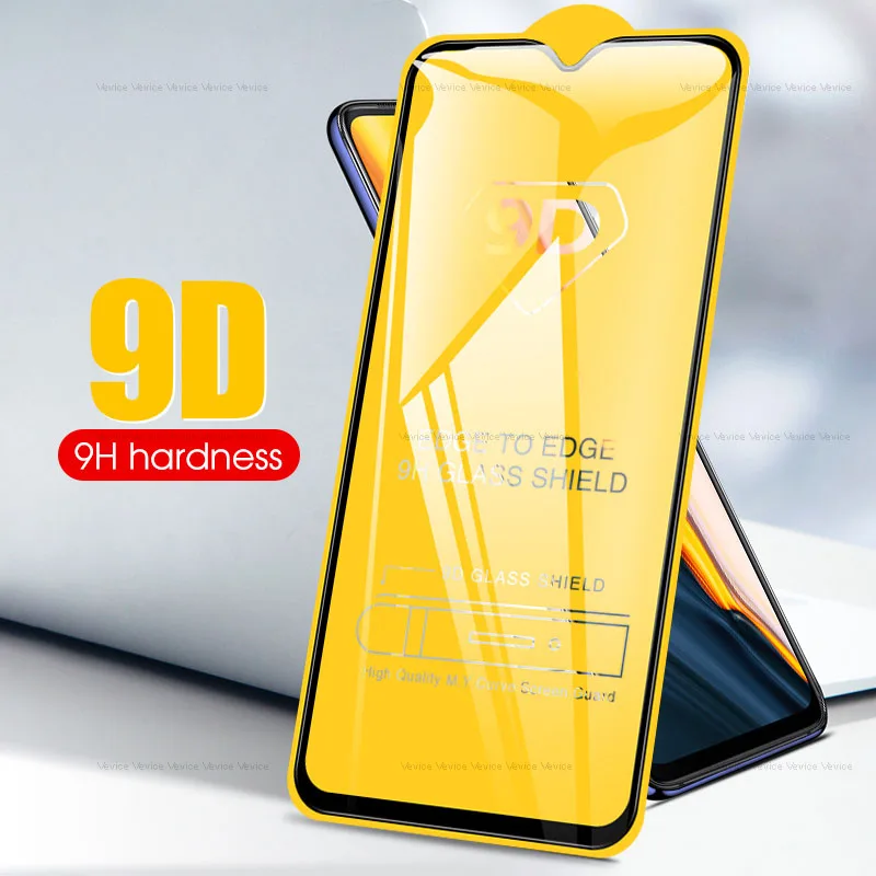 

9D Full Glue Tempered Glass For Oneplus 7T 7 6 6T 9H Tempered Glass For Oneplus 7 t One Plus 7t Screen Protector Full Cover Film