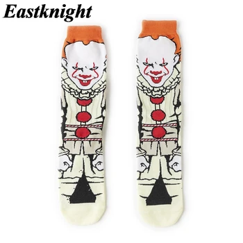 

K2081 New Fashion Socks Women Men Ghost Funny Socks Personality Horror Movies Socks Cartoon Fashion High Quality Sewing Pattern