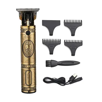 

Electric Clippers Rechargeable Retro Oil Head Clipper Professional T9 Barber Trimmer Haircut Cutter Mower Cutting Machine Razor