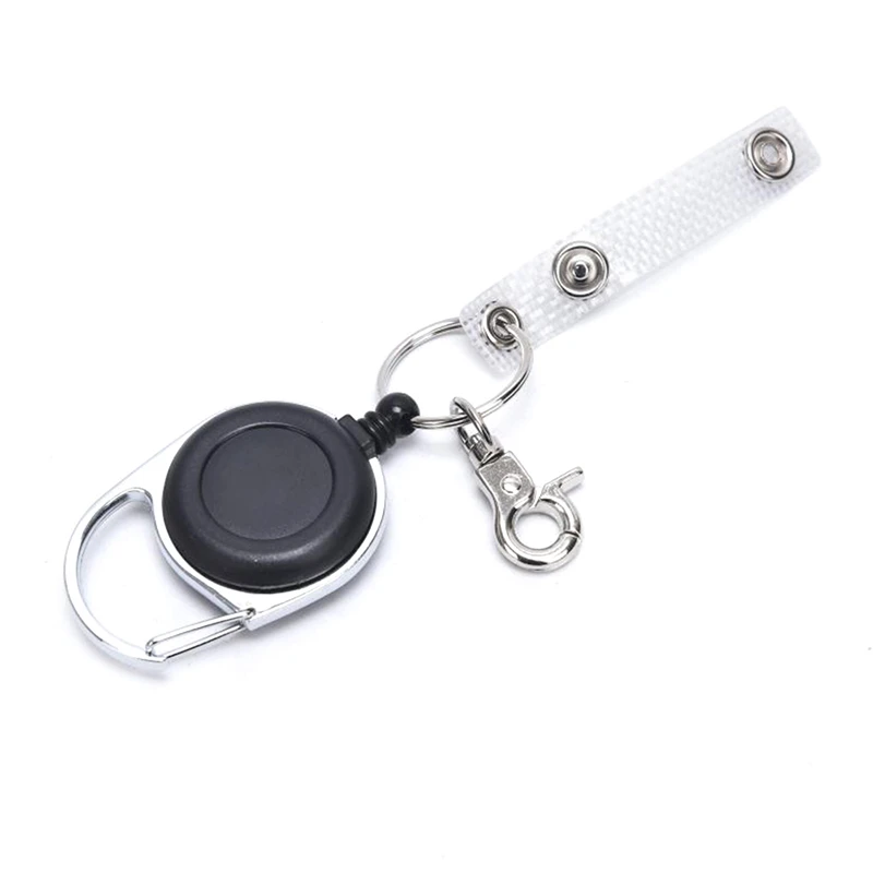 Anti-lost Retractable Key Chain Recoil Keyring Keys Holder Extendable Cord