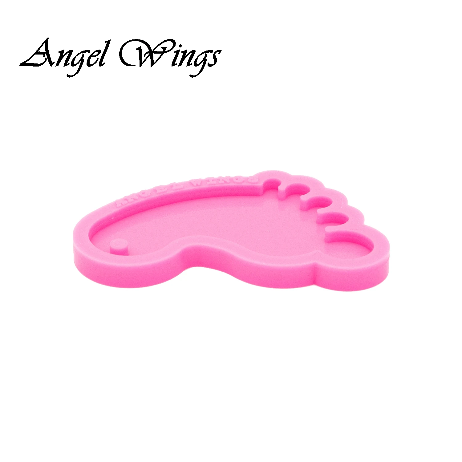 Baby Feet Keychains Silicone Molds DIY Necklace Jewelry