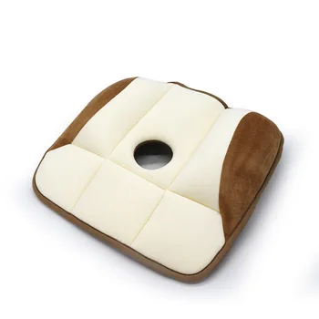

Simanfei Seat Cushion Soft Slow Rebound Memory Foam Car Chair Cushion Brown Concise Beautify Hip Multi-functional Cotton Cushion