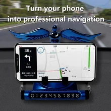 Engel Flügel Auto Kreative Neue Produkt Multi-Funktion Können Verstecken Aromatherapie Parkplatz Zeichen Telefon Halterung Universal Auto Zubehör