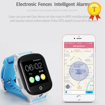 

New 3G Smart GPS watch phone for Elder Camera Touch Screen two way conversation sos call accurate positioning old man watch
