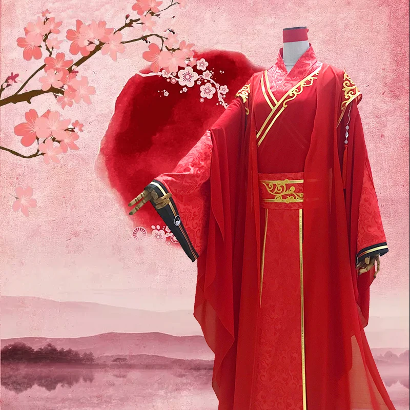 Mo Dao Zu Shi Xiao Xingchen, карнавальный костюм, Grandmaster of Demonic Cultivation, костюмы для мужчин, взрослых, великолепные свадебные костюмы Hanfu