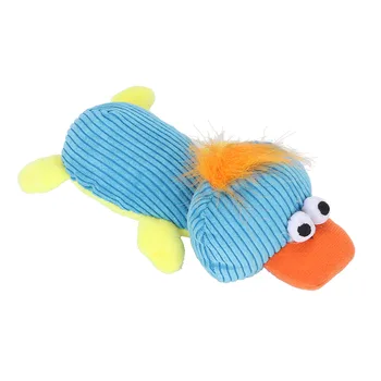 

2PCS/Set Dog Toy Pet Dog Squeak Chew Toy Soft Plush Duck Monkey Sound Toys Dropshipping