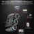 Yantu 12V-24V Car Cigarette Lighter Socket Splitter Power 3 Adapter 3.1 A Dual USB Car Charger 100W Power Output with Voltmeter