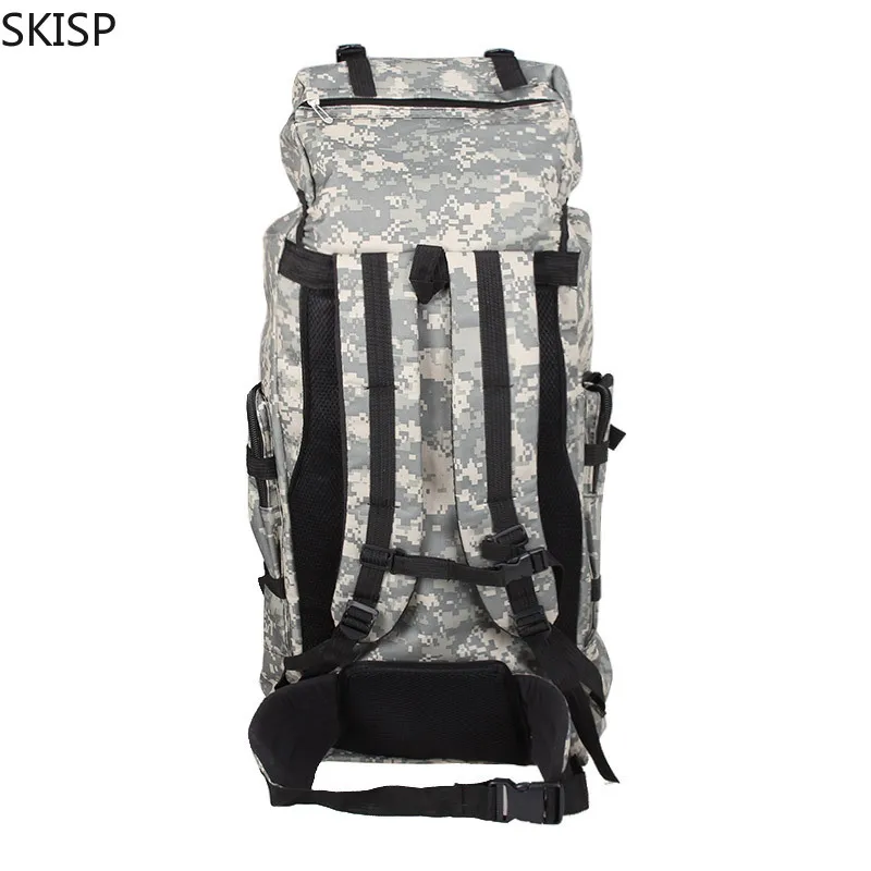 SKISP 90L нейлоновый водонепроницаемый тактический рюкзак, тактическая сумка, уличный военный рюкзак, сумка для спорта, кемпинга, туризма, рыбалки, охоты