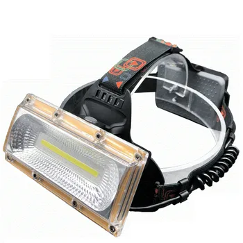 

Led Head Lamp COB LED Headlight Headlamp USB Rechargeable HeadLamps 3-Mode 18650 Battery Waterproof For Hunting Fishing Lighting