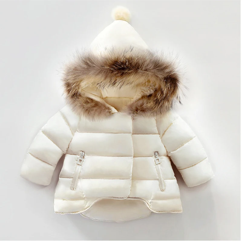 

2019 Children's Cotton Clothes Girls Hooded Kids Winter Jacket Baby Clothes Thick Warm Outdoor Windproof Coat Cartoon