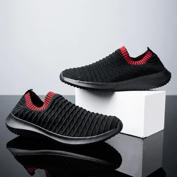 

Brand Breathable Flying weaving Sneakers Men Casual Shoes Adult Spring Shoe Male Footwear Walking Running Shoes Flats