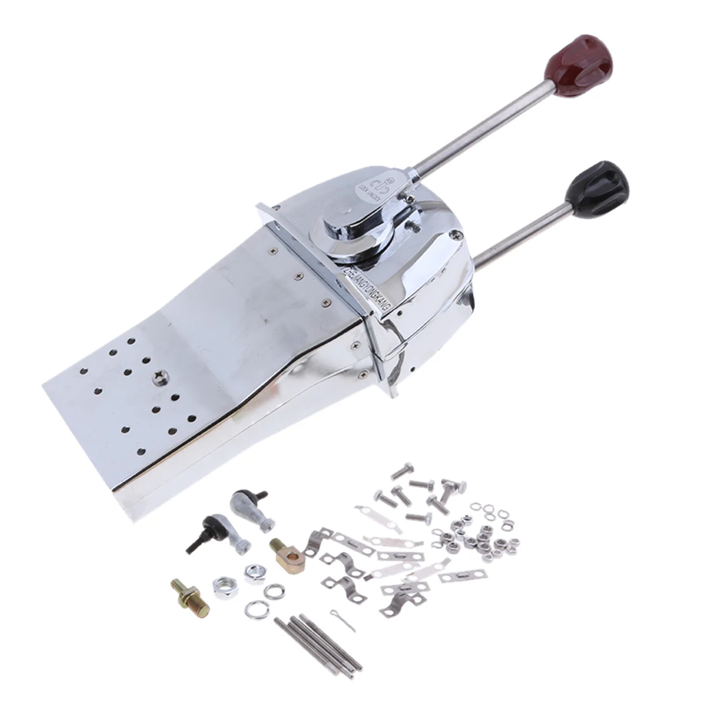 

YK6 Universal Boat Single Control Lever Marine Engine Outboard Control Handle Top Mount Zinc Alloy