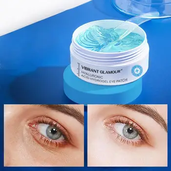 

New Hyaluronic Acid Hydrating Eye Mask Dark Circles Eye Care Firming Puffiness anti-Wrinkle Remove tablets Lift Moisturizin E4I6