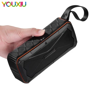 

Outdoor Stereo Portable wireless Bluetooth Speaker 16W Waterproof IP66 waterproof 4500mA power bank Support TF,FM, audio input