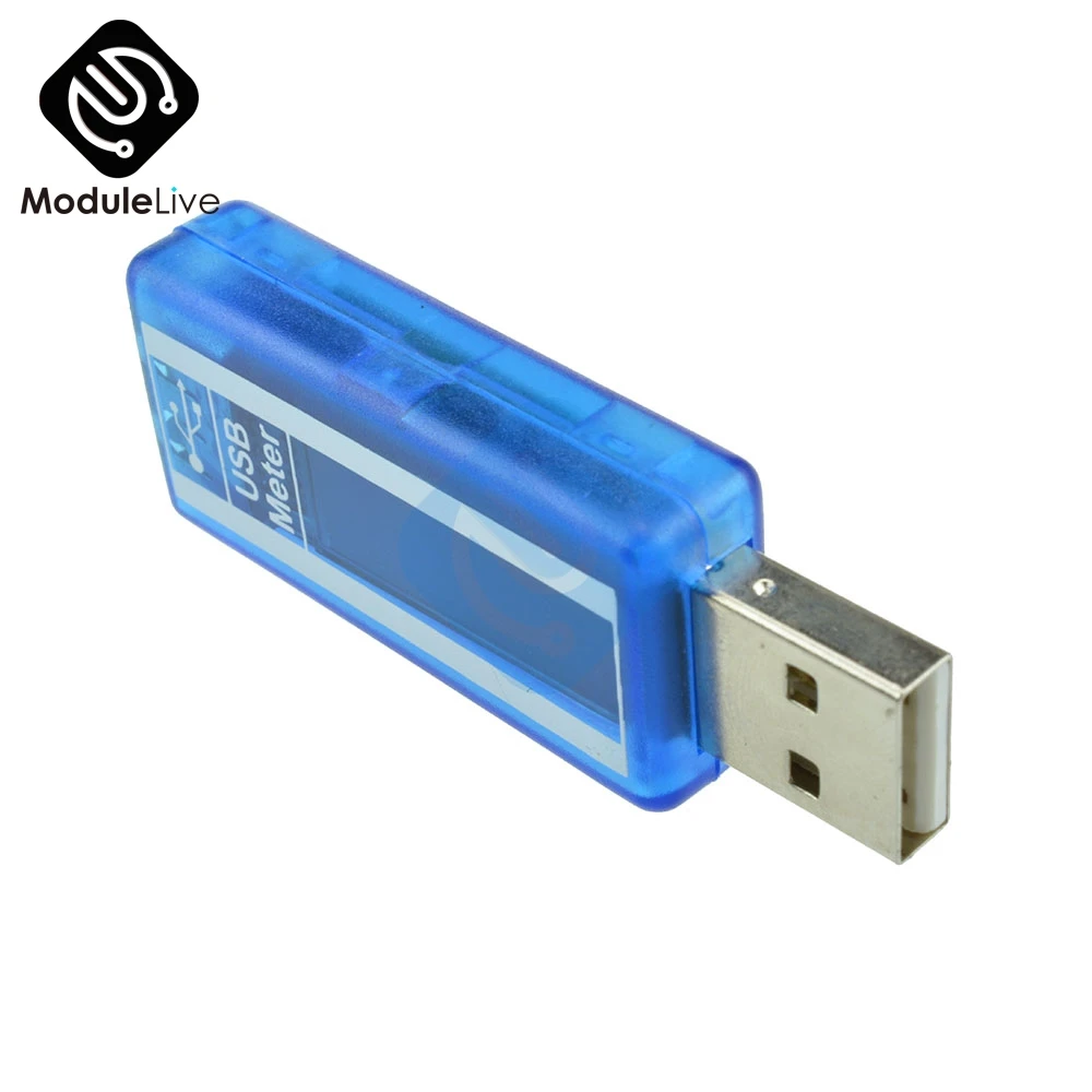 0,9" OLED экран детектор USB вольтметр зарядное устройство Емкость индикатор напряжения тока тестер метр с корпусом 3,7 V-9,99 V 3A