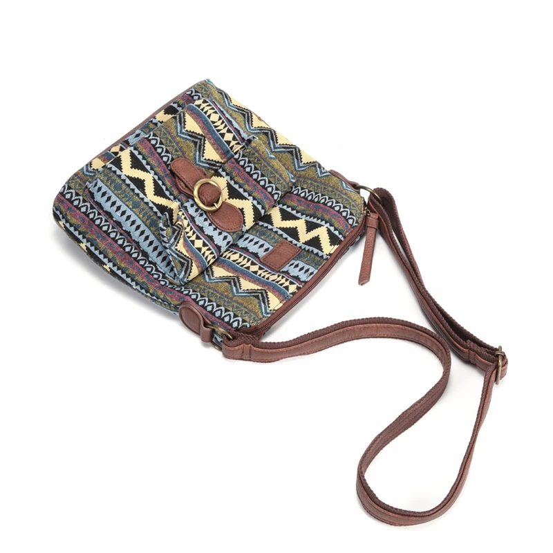 Crossbody Bag Women Shoulder Bag Women Messenger Bag Annmouler Vintage Women Shoulder Bag Fabric Crossbody Bag Brand Designer Handbag Purse Woman Messenger Girls Tote