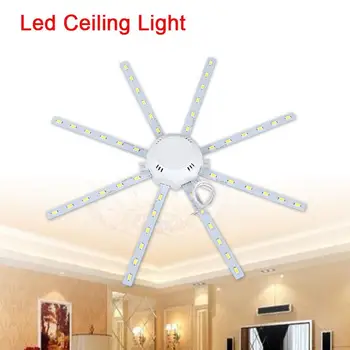 

Led Octopus Light Ceiling 24W Chip Bedroom Light Lamp Transformer LED Panel Light Mounted Magnet Practical Hotel Board
