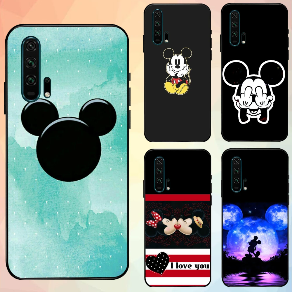 Чехол для телефона Huawei Honor V30 Pro V20 30 20 10 Honor9X 9xpro красочный матовый Дисней Микки Маус