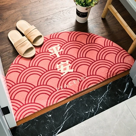 Carpet2 Коврики для входной двери, противоскользящие, в скандинавском стиле, милый мультяшный коврик для гостиной, спальни, кухни, мягкий коврик для двери, домашний декор, ковры для лестницы и пола - Цвет: Carpet2