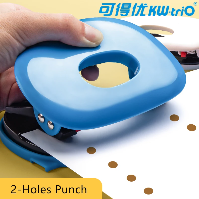 

1pc KW-TRIO Hole-Punching Machine Punch 20 Pages Two-Holed Perforating Machine Hole Punch 9006
