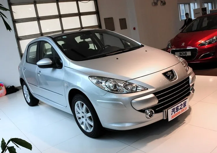 Для 08-13 peugeot 307 ручная 6 линия электрическая 8 линия галогенная фара в сборке комбинированная головная фара