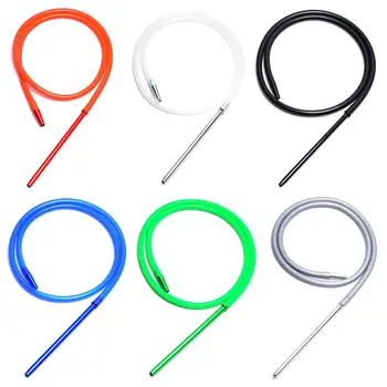 

Aluminium Alloy Stem Silicone Hose Tube with Spring for Hookah Shisha Chicha L4MB
