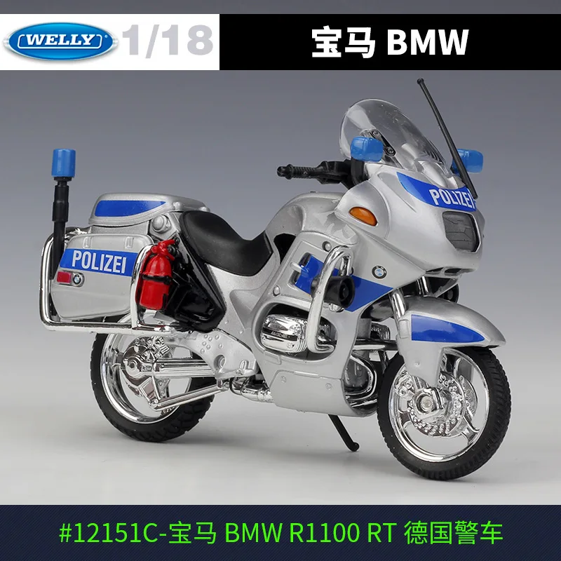 WELLY BMW R1150R 1:18 DIE CAST MODEL NEW IN BOX LICENSED MOTORCYCLE 