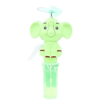 

Cartoon animal bubble sailor pressure small fan children's toy cute pig portable handheld soft leaf mini fan