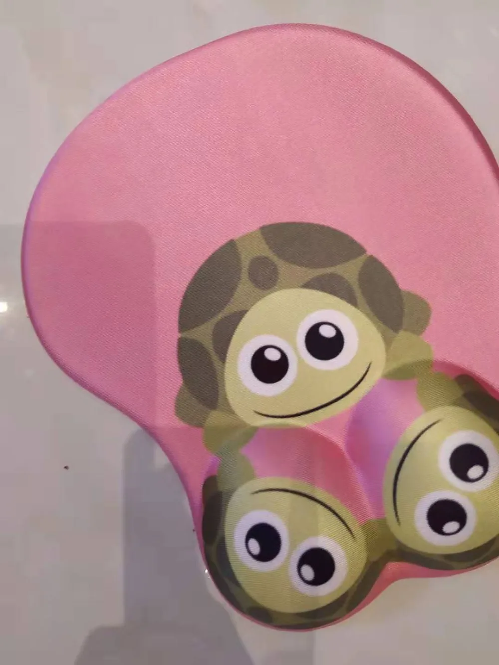 PINKTORTOISE аниме милая черепаха 3D грудь силиконовый коврик для мыши