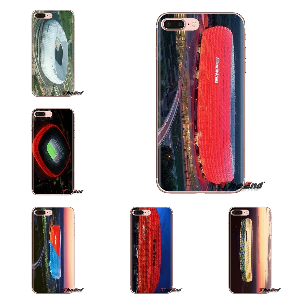 Прозрачный мягкий чехол для смартфона Allianz Арена футбольного стадиона iPod Touch Apple