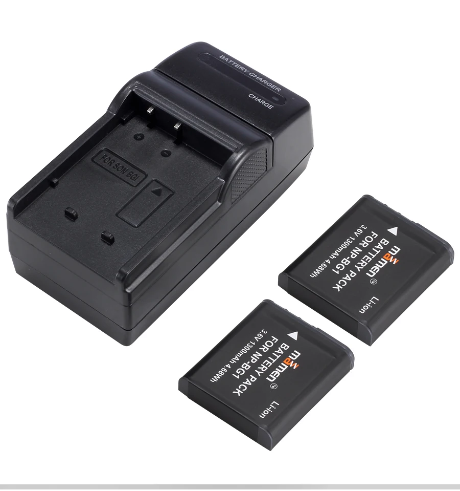 Mamen 3 шт. NP BG1 NP-BG1 NPBG1 батарея для цифровой камеры+ DC одно зарядное устройство для SONY DSC W130 W210 W220 W300 H10 H50 H70 W29