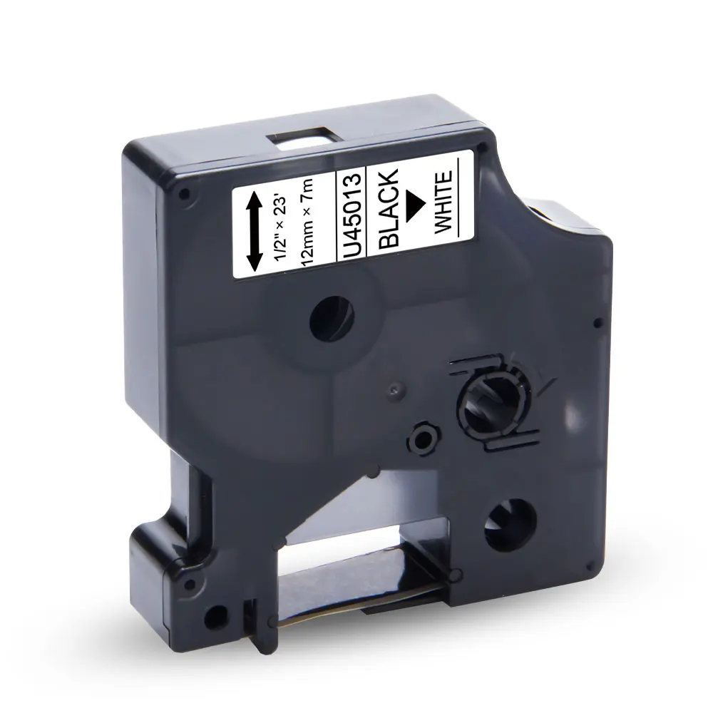 Лента для этикеток UniPlus совместимая с Dymo 45013 d1 LM210D LM420P LM360D 12 мм * 7 м|Ленты принтеров|