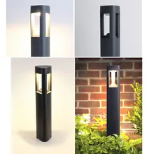 Светодиодный уличный квадратный водонепроницаемый лужайка во дворе лампа креативный простой пейзаж Освещение Парк Вилла дорожка жилой сад свет