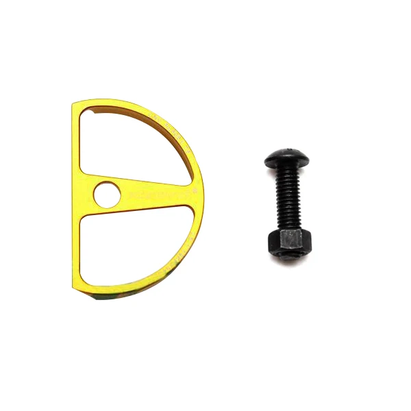 Gold For Brompton TWTOPSE велосипедные кабели корпус диск 4 г для Brompton складной велосипед Тормозная Линия кабель переключения крыло дисковые части CNC AL6061 T6 часть - Цвет: Gold For Brompton